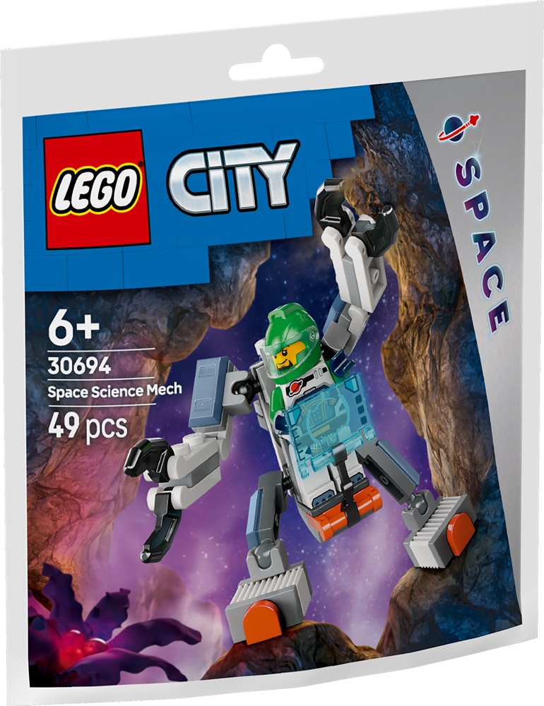 LEGO CITY MECH SCIENTIFICO SPAZIALE 30694